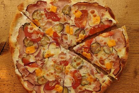 Пицца Деревенская