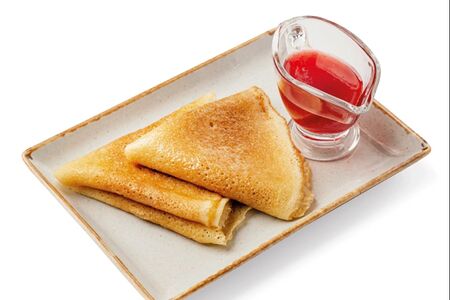 Блины со сметаной детские