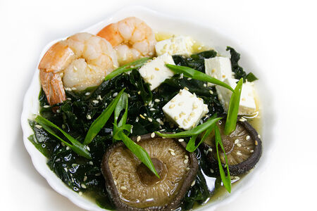 Мисо с креветкой