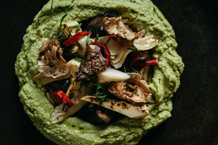 Хумус из артишоков