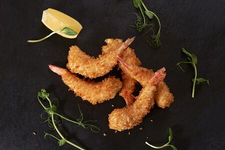 Креветки в кляре