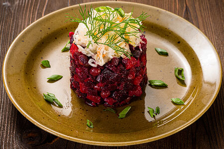 Бизнес-ланч Винегрет с квашеной капустой