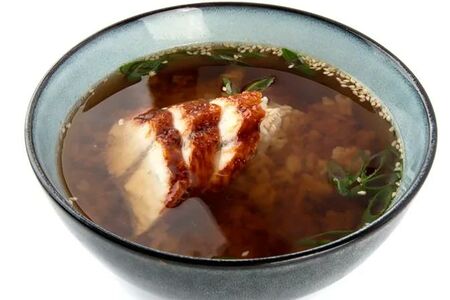 Суп с угрем