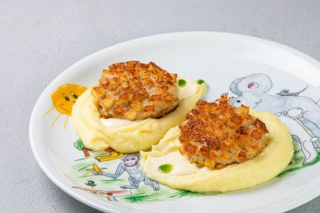 Детская пожарская котлета