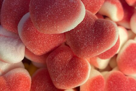 Сердечки в сахарной обсыпке