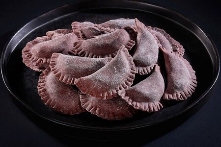 Вареники шоколадные с творогом (замороженные)