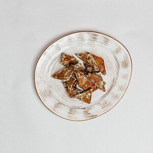 Гренки из ржаного хлеба в соусе айоли