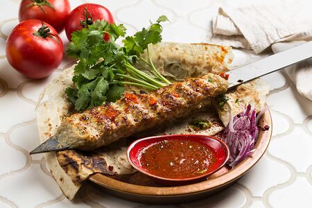 Люля-кебаб из телятины