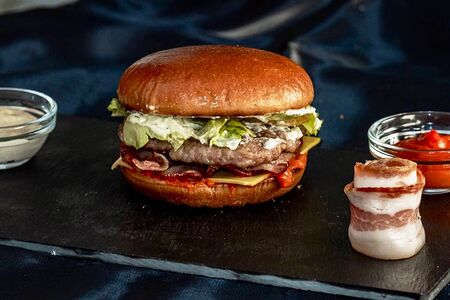 Бургер барбекю