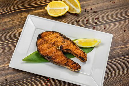 Стейк из семги