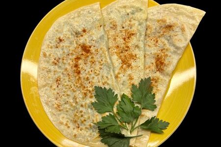 Кутаб с картошкой