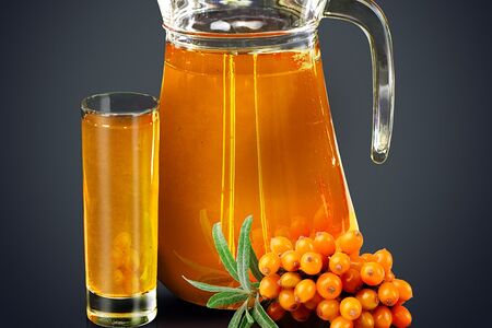 Морс облепиховый