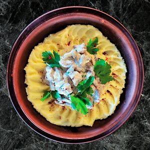 Дато с пюре 