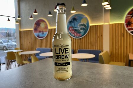 Комбуча Live Brew Earl Yellow (Облепиха, маракуйя)