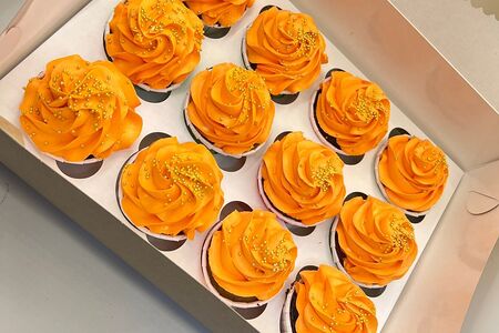 Набор капкейков 12 шт Оранж