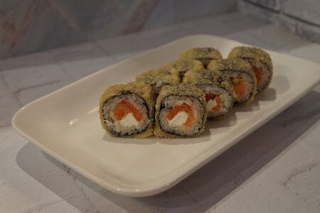 Сяке темпура