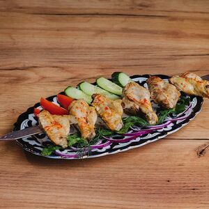 Шашлык из куриных крылышек