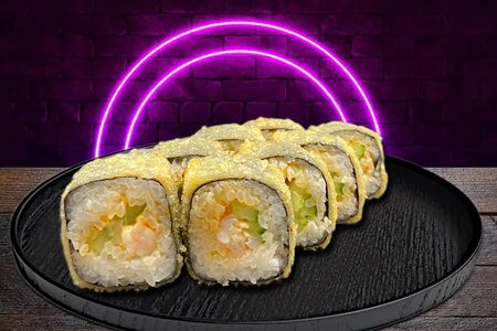 Ролл Спайси Эби