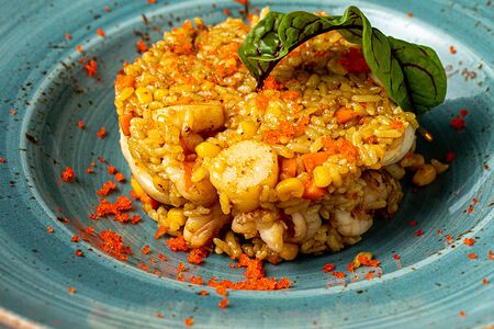 Тяхан с морепродуктами