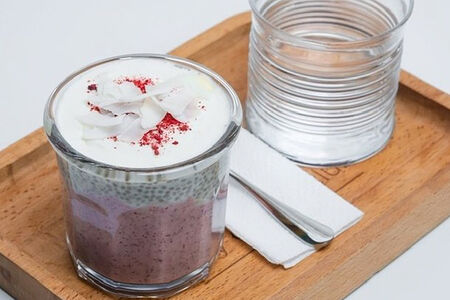 Черничный йогурт