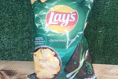 Лейс с зеленым луком