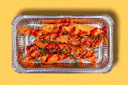 Курица темпура