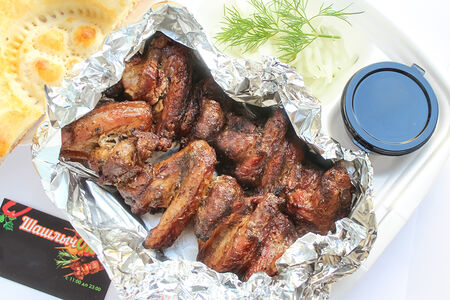 Шашлык из куриных крылышек