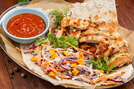 Пряное филе куриного бедра