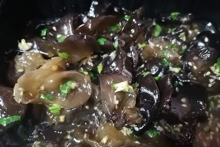 Cалат теплый гриб