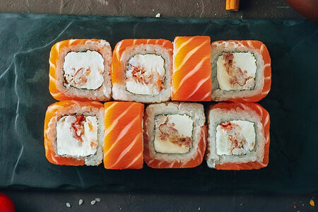 Филадельфия с камчатским крабом