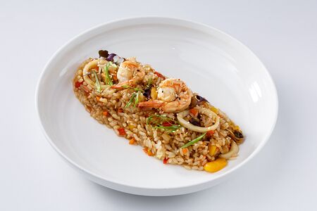 Рис с морепродуктами Сифудо тяхан