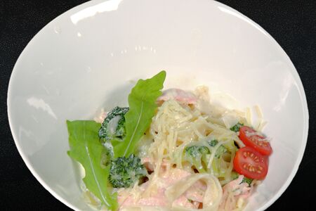 Паста Грин салмон