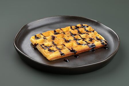 Бельгийская вафля с шоколадом