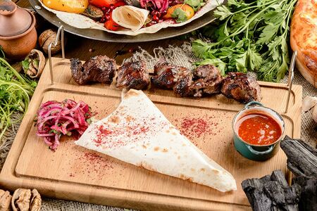 Шашлык из говядины