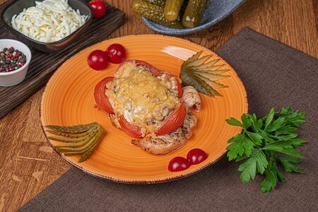 Мясо по-французски