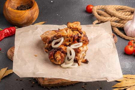 Шашлык из куриных бедер