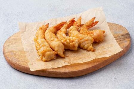 Креветки в кляре