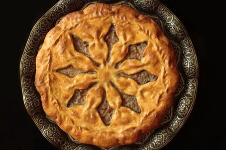 Осетинский пирог с мясом