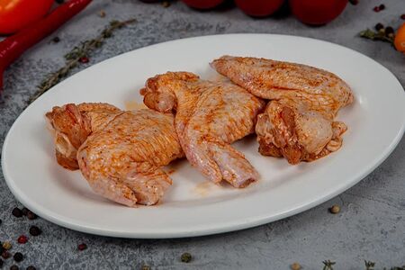 Крылья куриные в маринаде