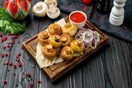 Шашлык из грибов
