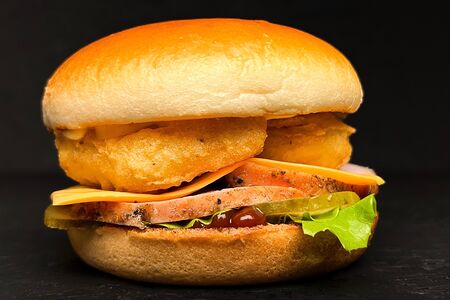 Бургер с индейкой