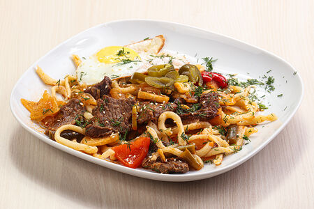 Лагман жареный