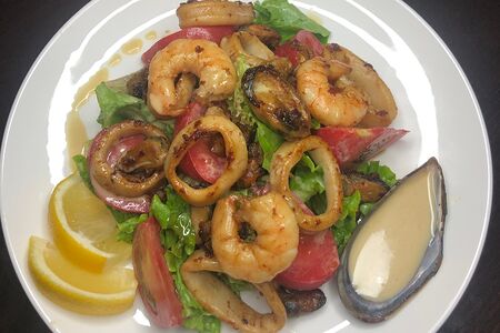 Маринад тёплый с морепродуктами