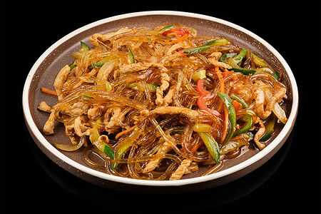 Лапша стеклянная со свининой