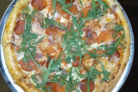 Пицца Фирменная с тремя видами мяса