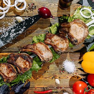 Шашлык из cвинoй корейки