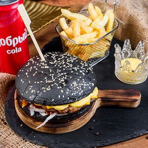 Комбо с чеширским бургером