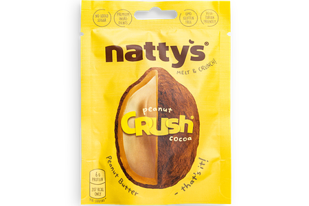 Драже Nattys c арахисом в арахисовой пасте и какао