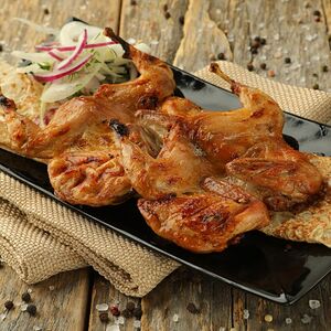 Курица на мангале