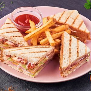 Клаб-сэндвич с курицей